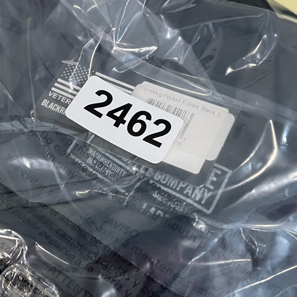 NWT Black Rifle Coffee Company Size Large Short Sleeve T Shirt Pocket Logo C21 - Picture 8 of 8